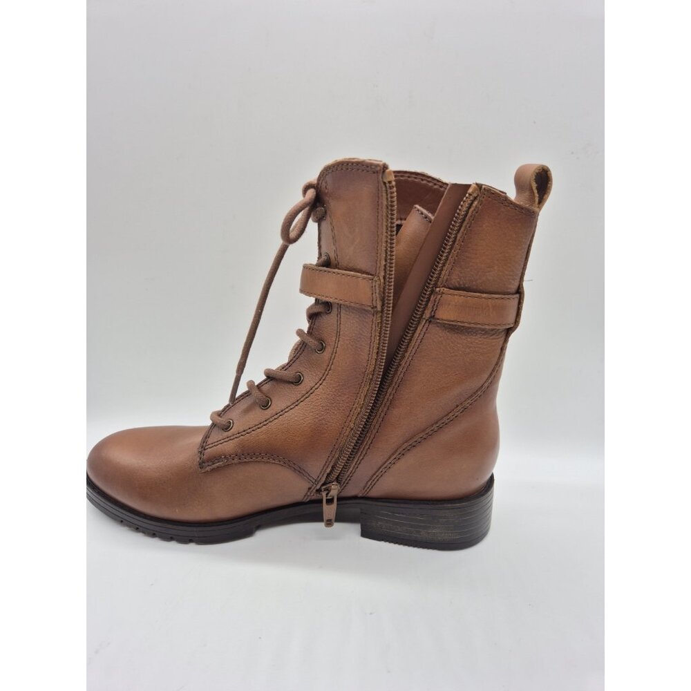 Naturalizer Women's Ankle Boots Size 6.5 Brown Lace Zip Sycamore (500) - Picture 6 of 10